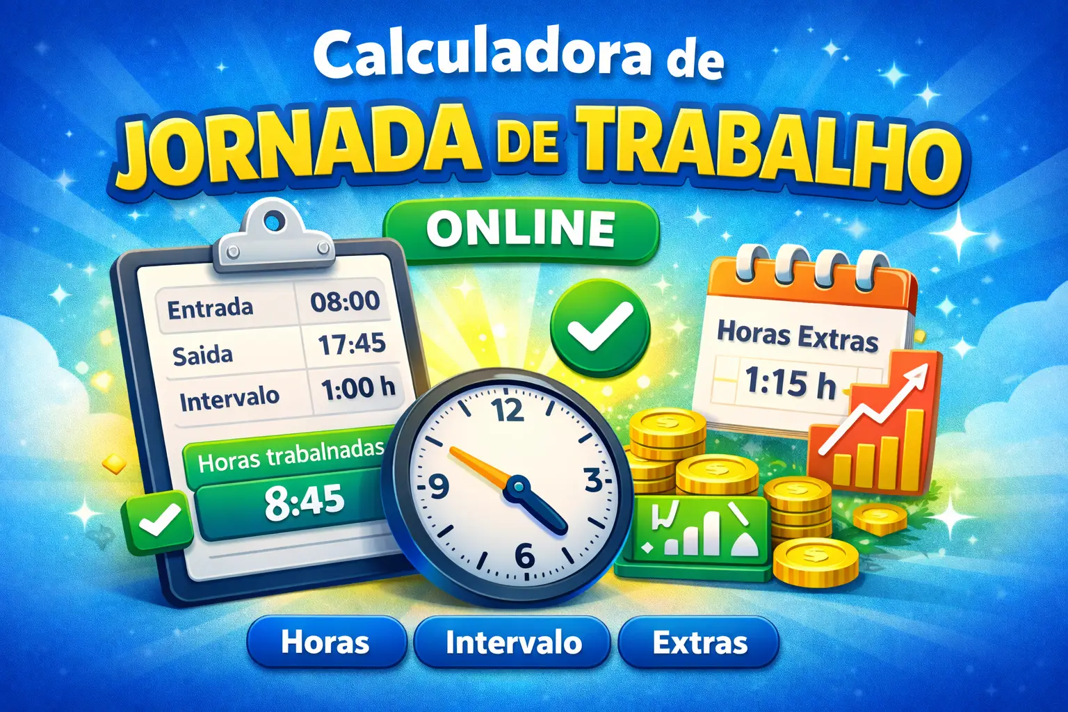Calculadora de Jornada de Trabalho