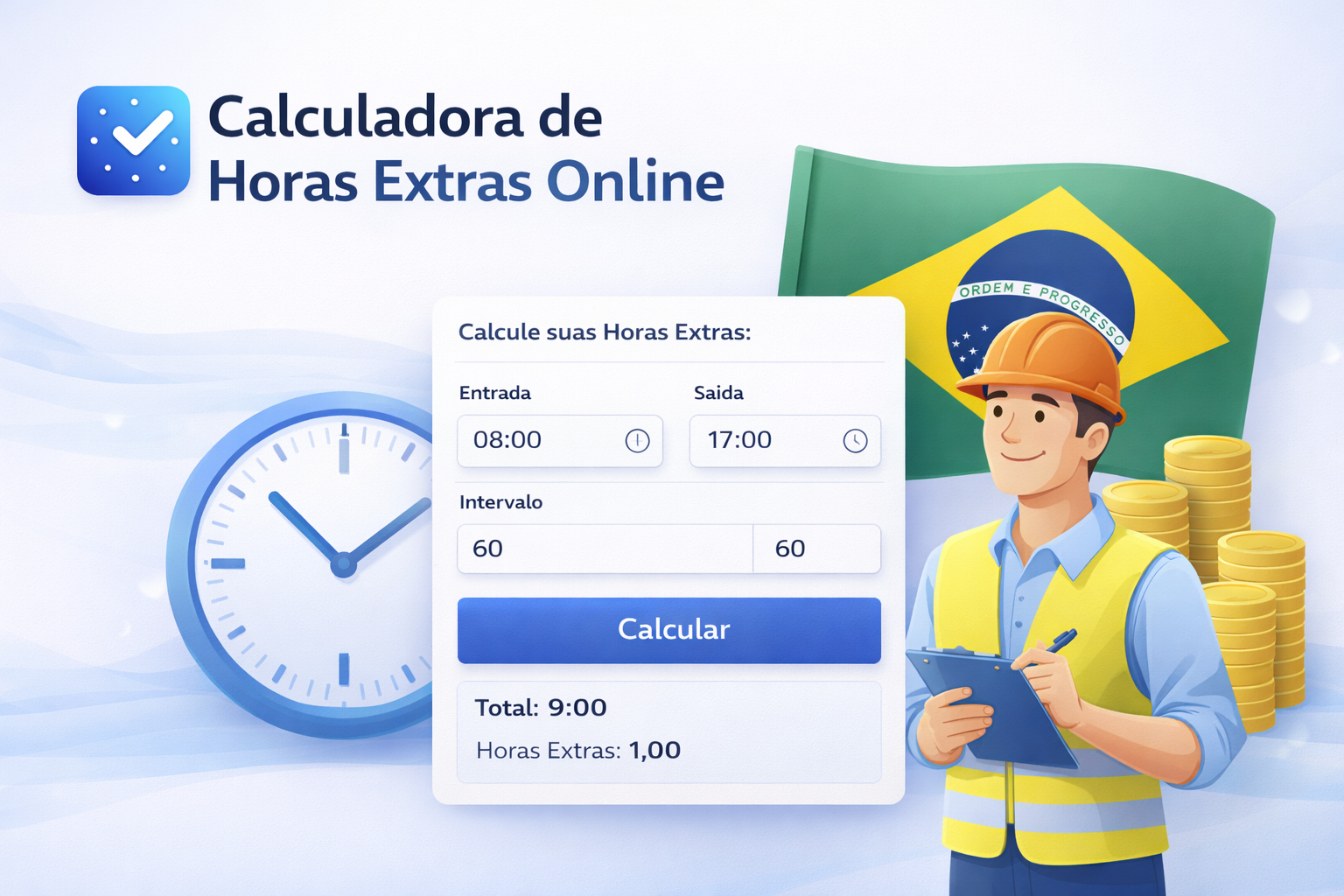 Calculadora de Horas Extras