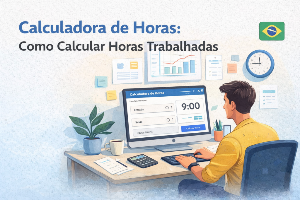 como calcular horas trabalhadas